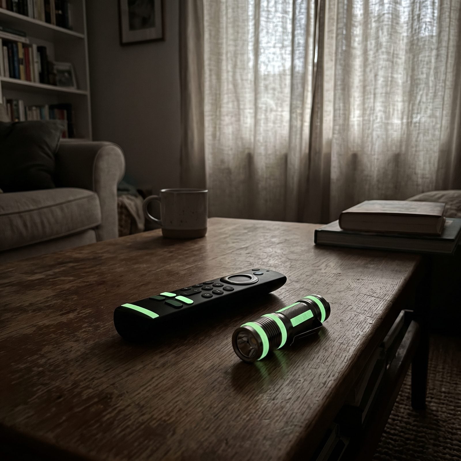 Add Glow Tape to Frequently Lost Remotes and Flashlights