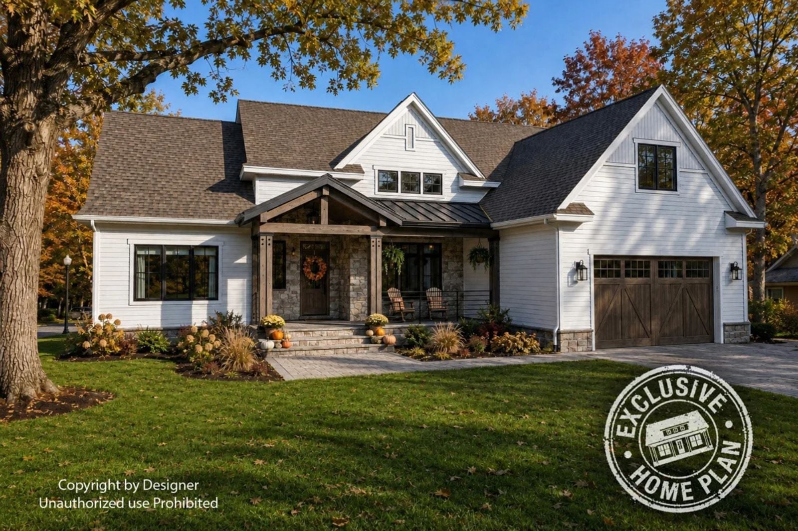 Alder Glen 3-Bedroom Craftsman Farmhouse with Bonus Room Designed for Families Who Outgrew Their Starter Home Three Years Ago (Floor Plan)