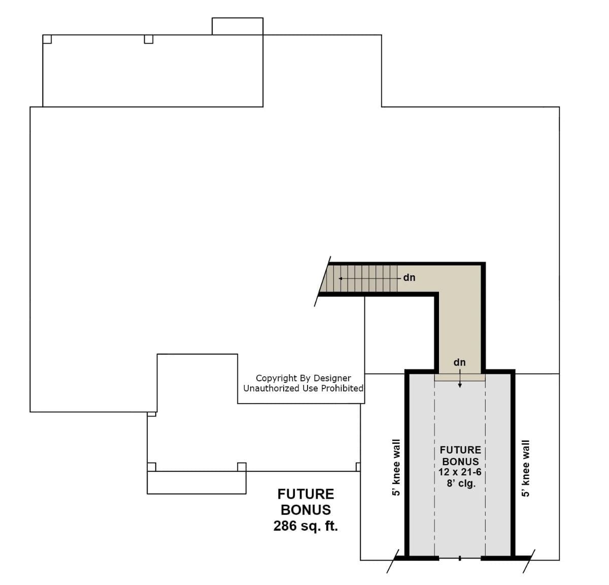 Floor Plan - Bonus Room