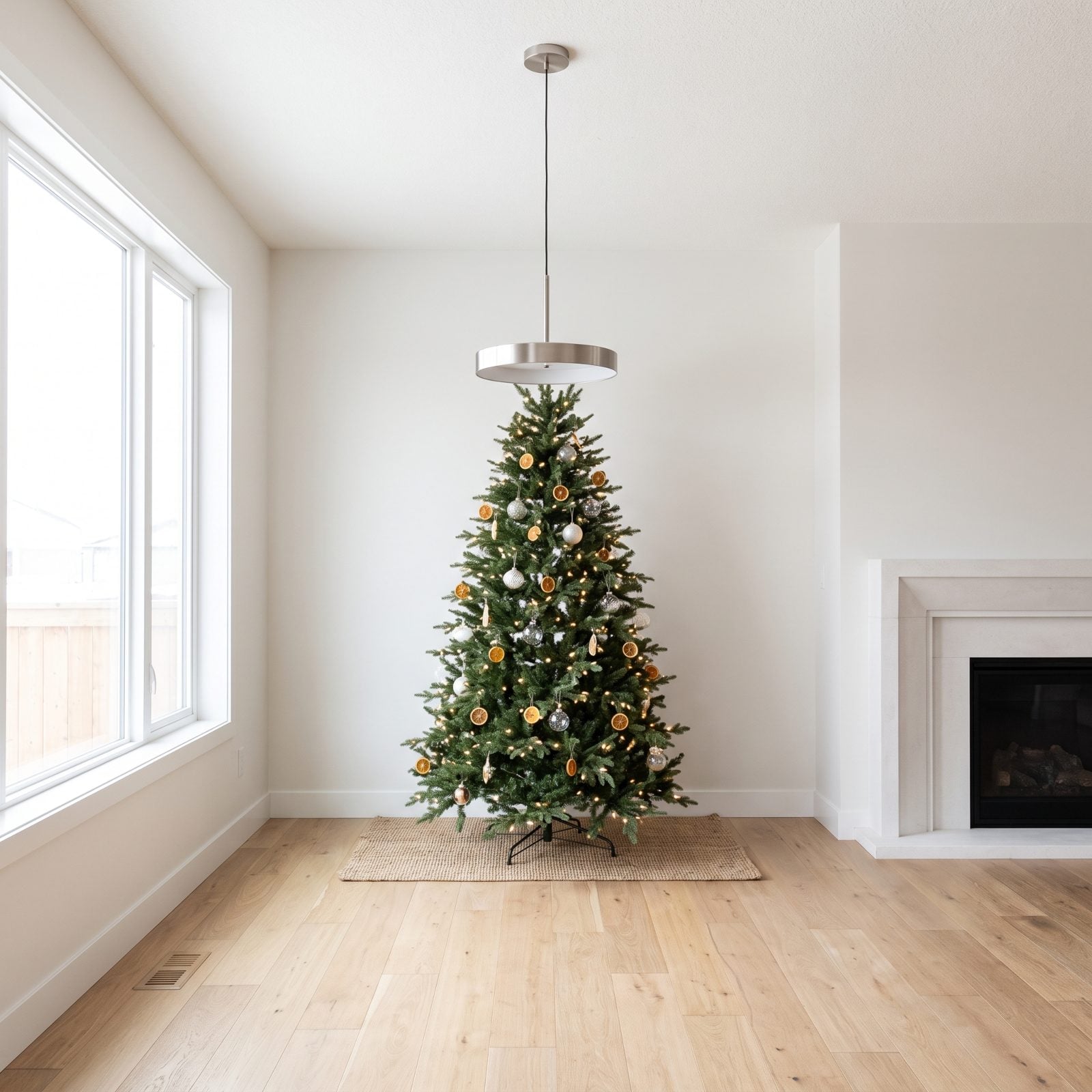 Aligned With a Central Pendant Light