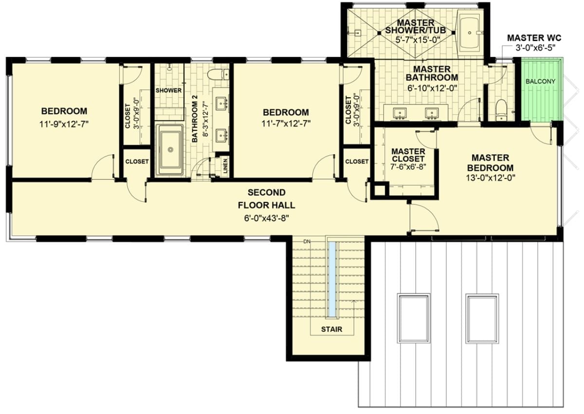 Floor Plan - Second Floor