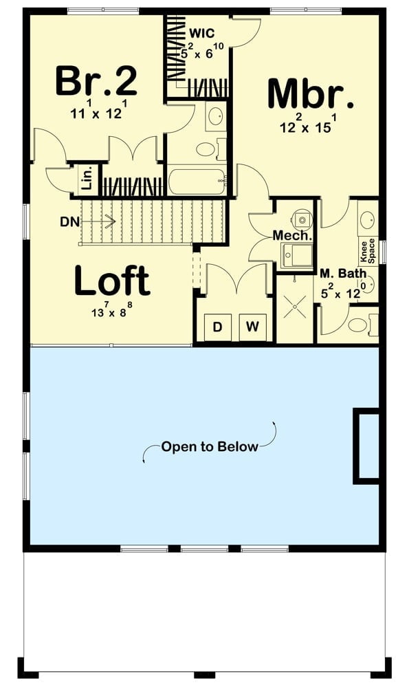 Floor Plan - Second Floor