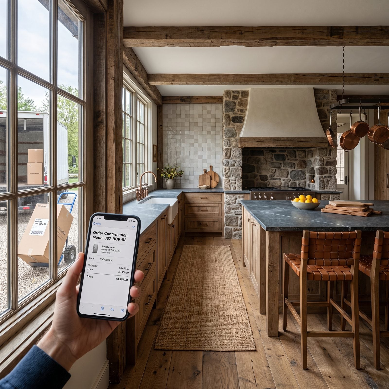The Appliance Delivery Gets Checked Against Every Model Number