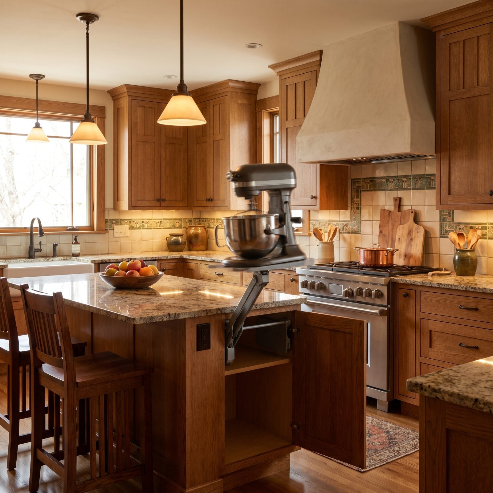 An Appliance Lift So the Stand Mixer Stops Living on the Floor