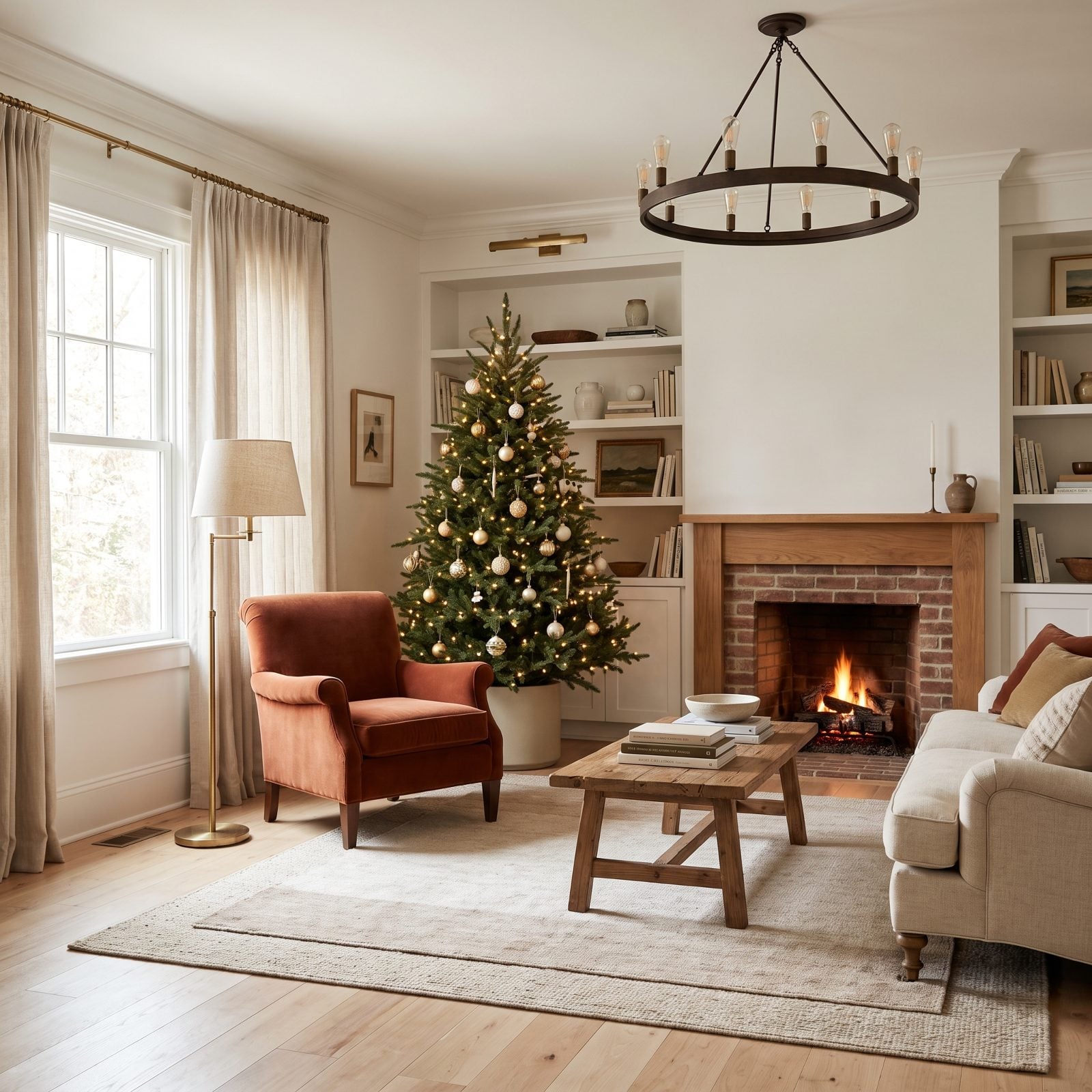 The Asymmetrical Tree That Suits an Off-Center Alcove