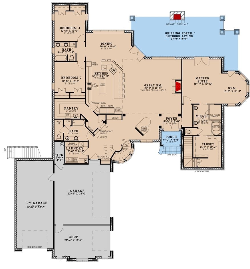 Floor Plan - Main Floor