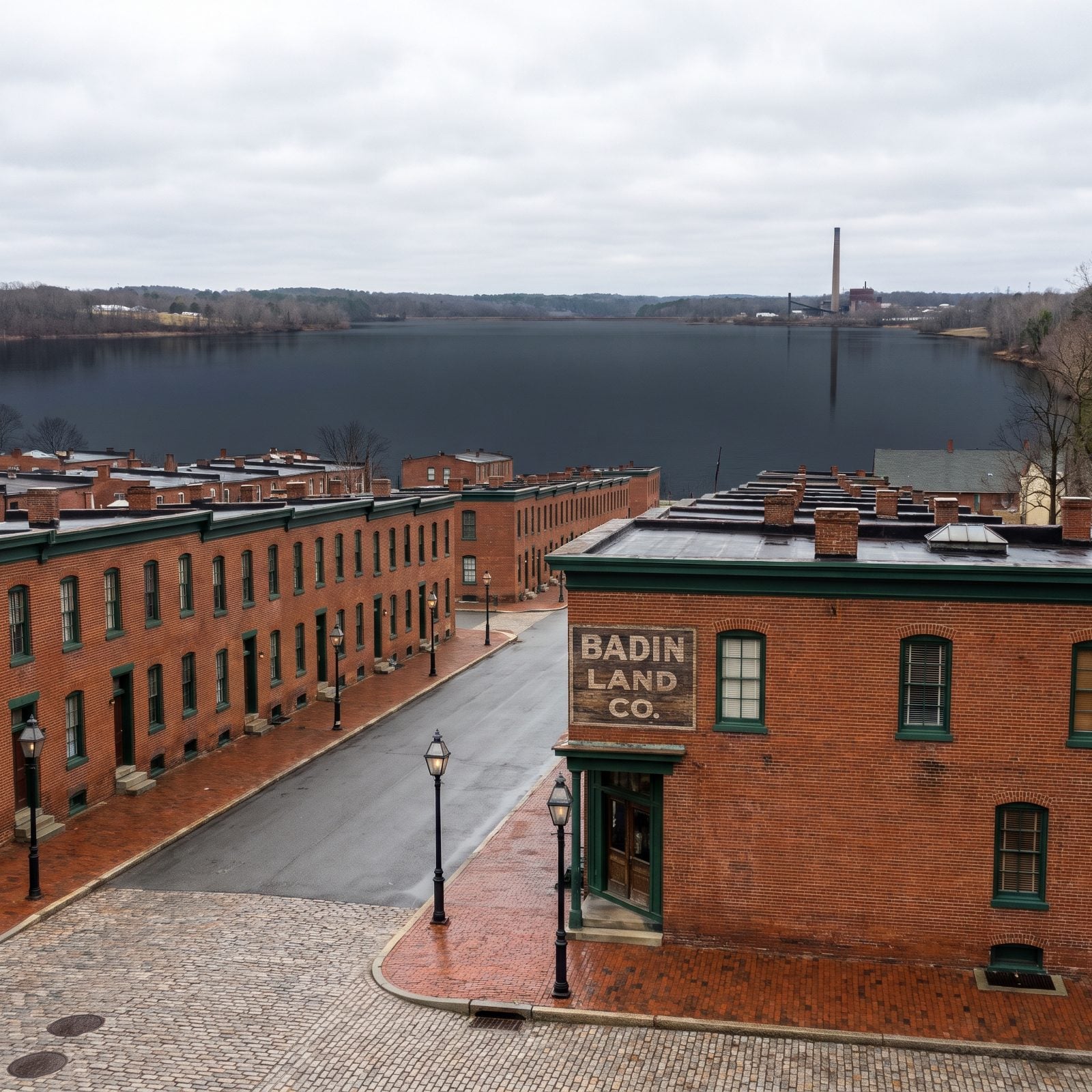 Badin: A 1912 Aluminum Company Town Beside a 190-Foot-Deep Lake