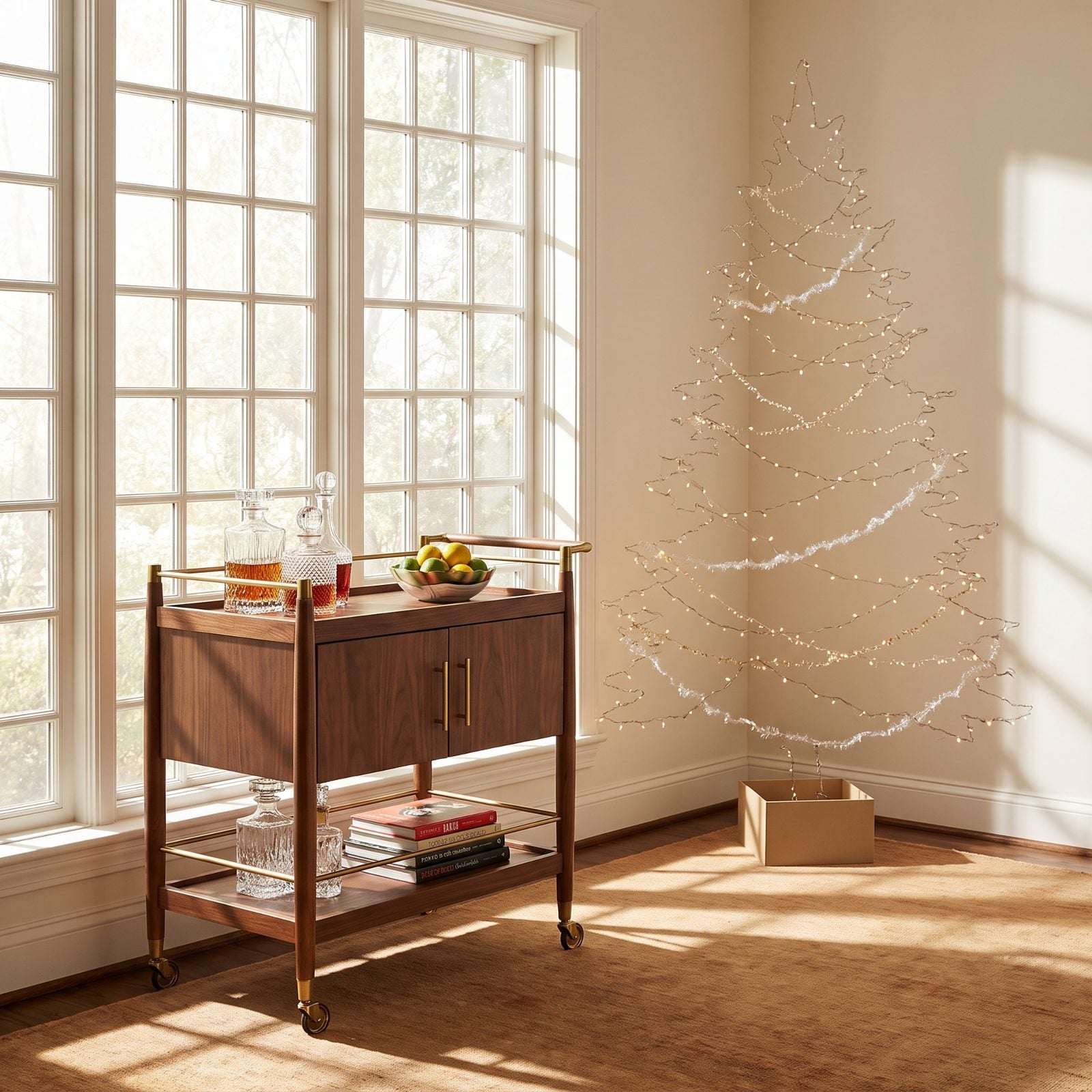 The Bar Cart Blocking a Better Tree Location
