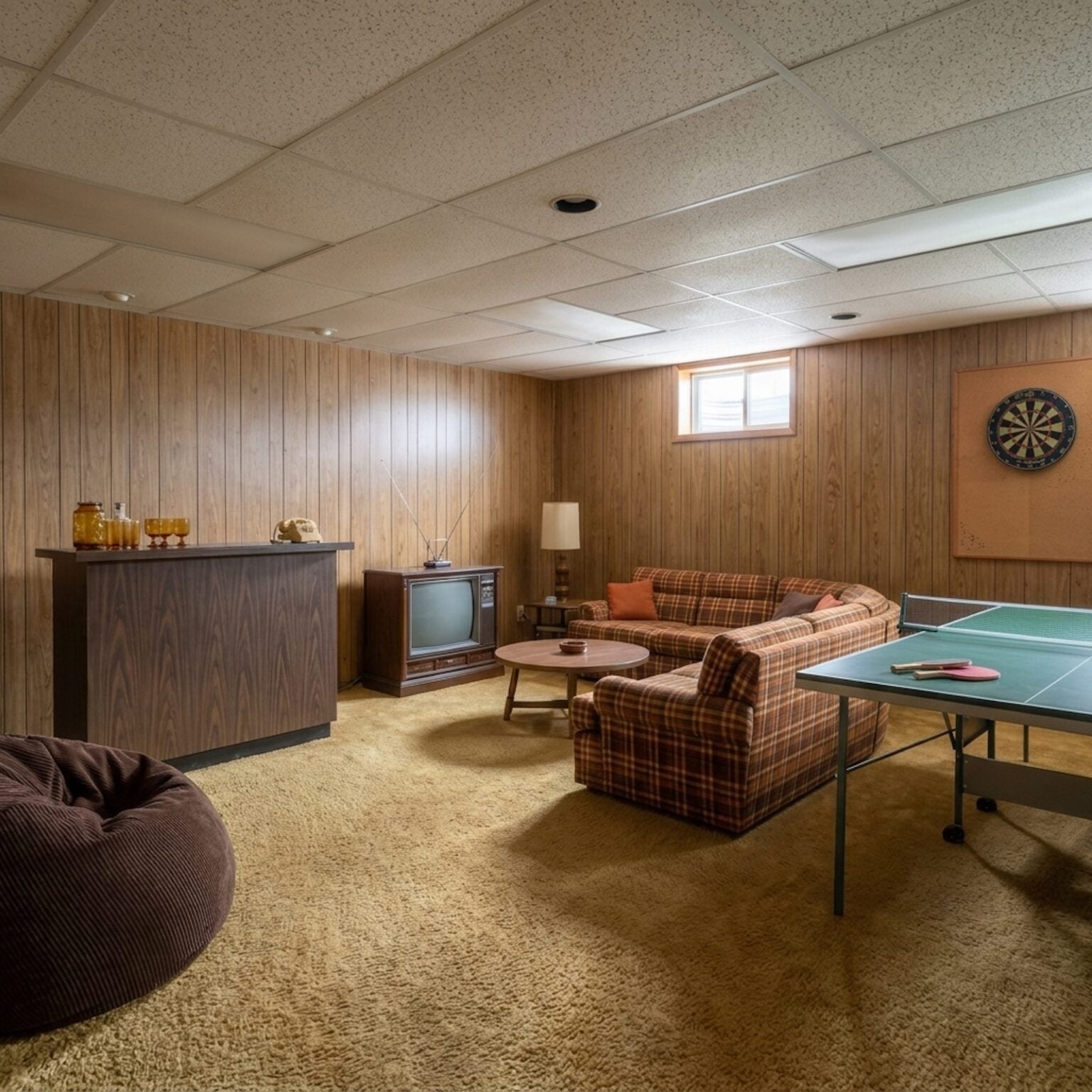 Room Layout Basement What Basements Looked Like in 1978 vs. NOW — 32 Transformations Nobody ...