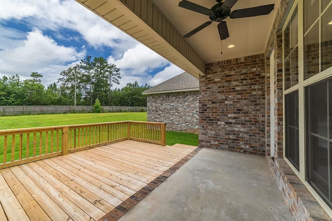 Covered Porch, Wood Deck, and a Backyard That Has Room to Breathe