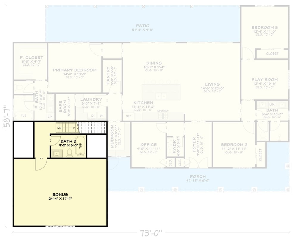Floor Plan - Second Floor