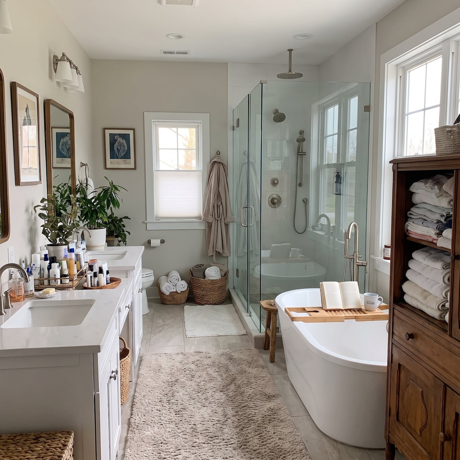 Can You Make a Bathroom Feel Bigger Without Adding a Single Square Foot? 36 Transformations That Pull It Off