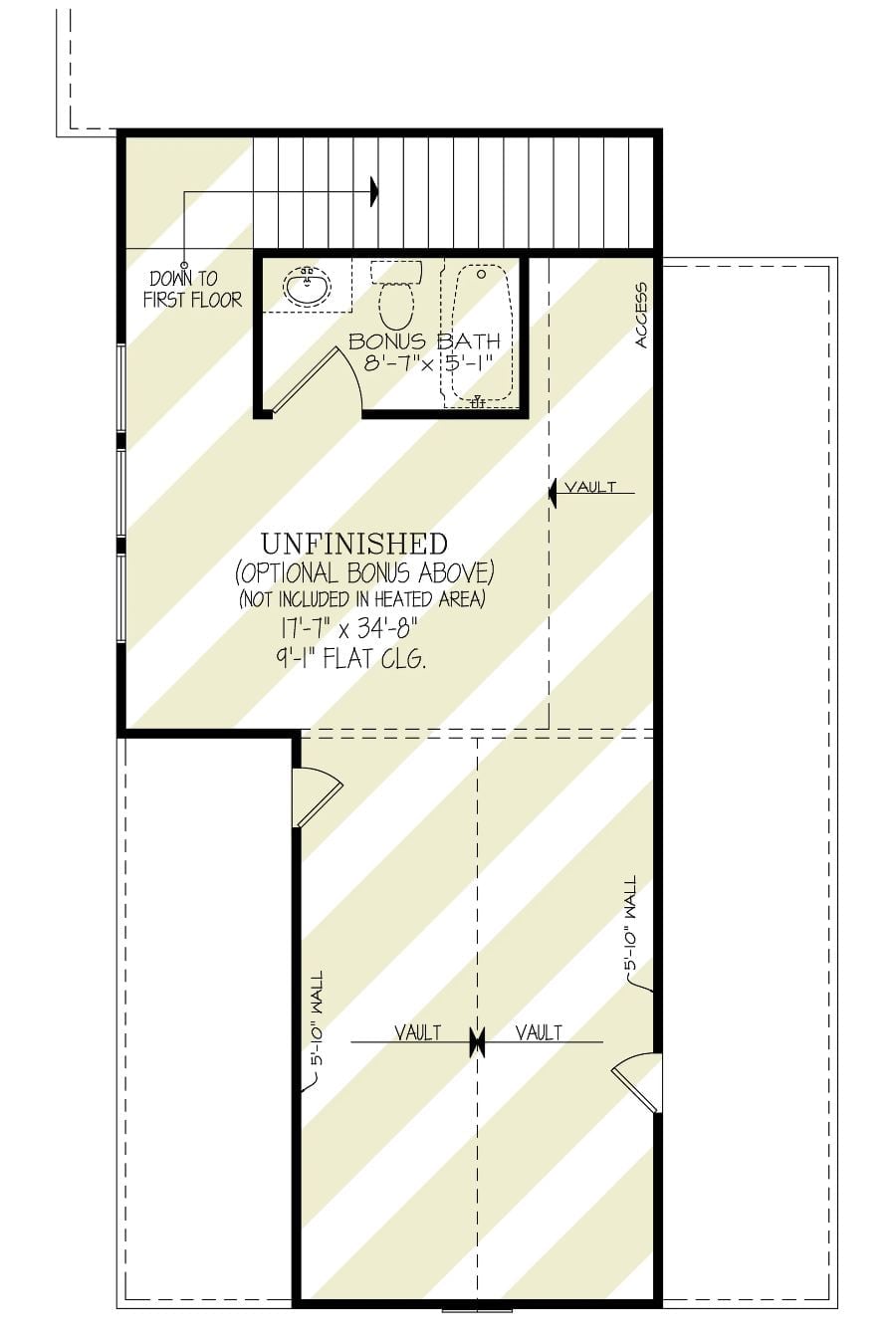 Floor Plan - Bonus Room