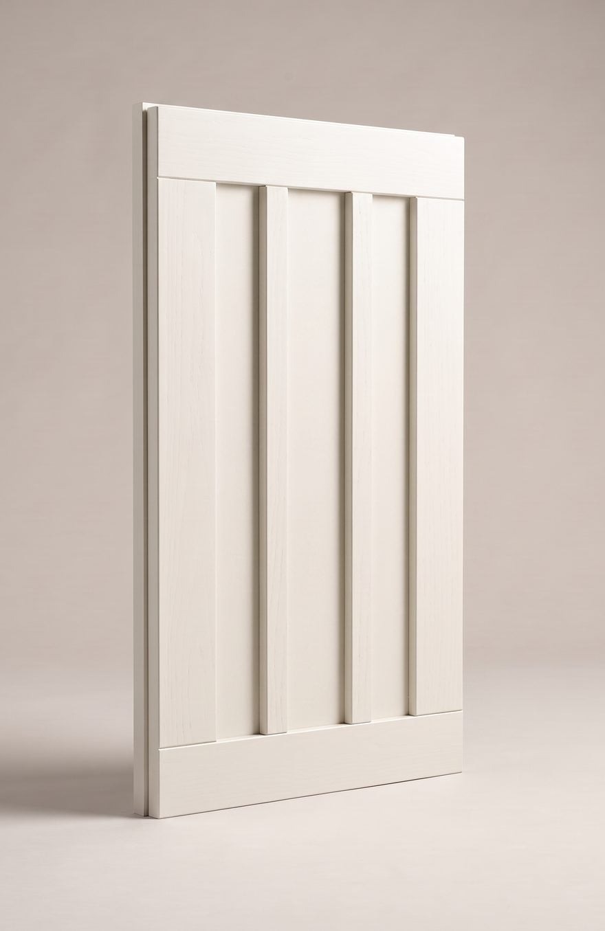 Board-and-Batten Inspired kitchen cabinet door illustration