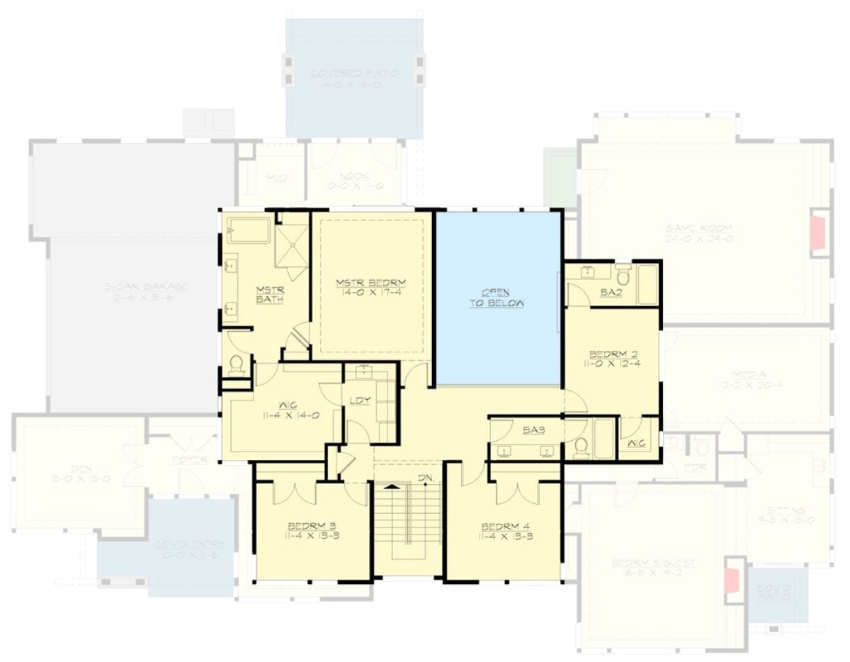 Floor Plan - Second Floor