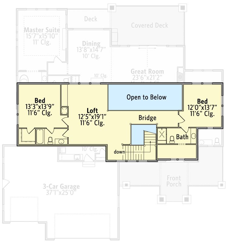 Floor Plan - Second Floor