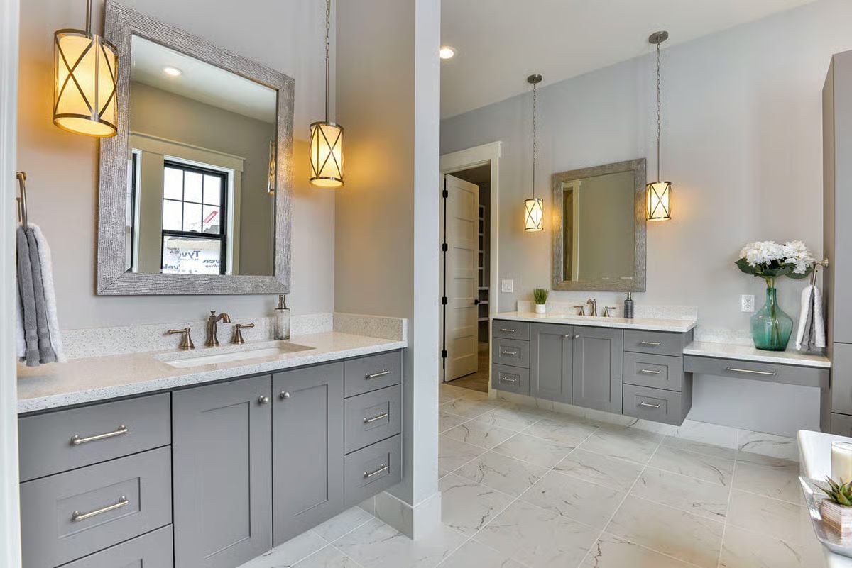 Separate Vanities, One Shared Space That Actually Works for Two People