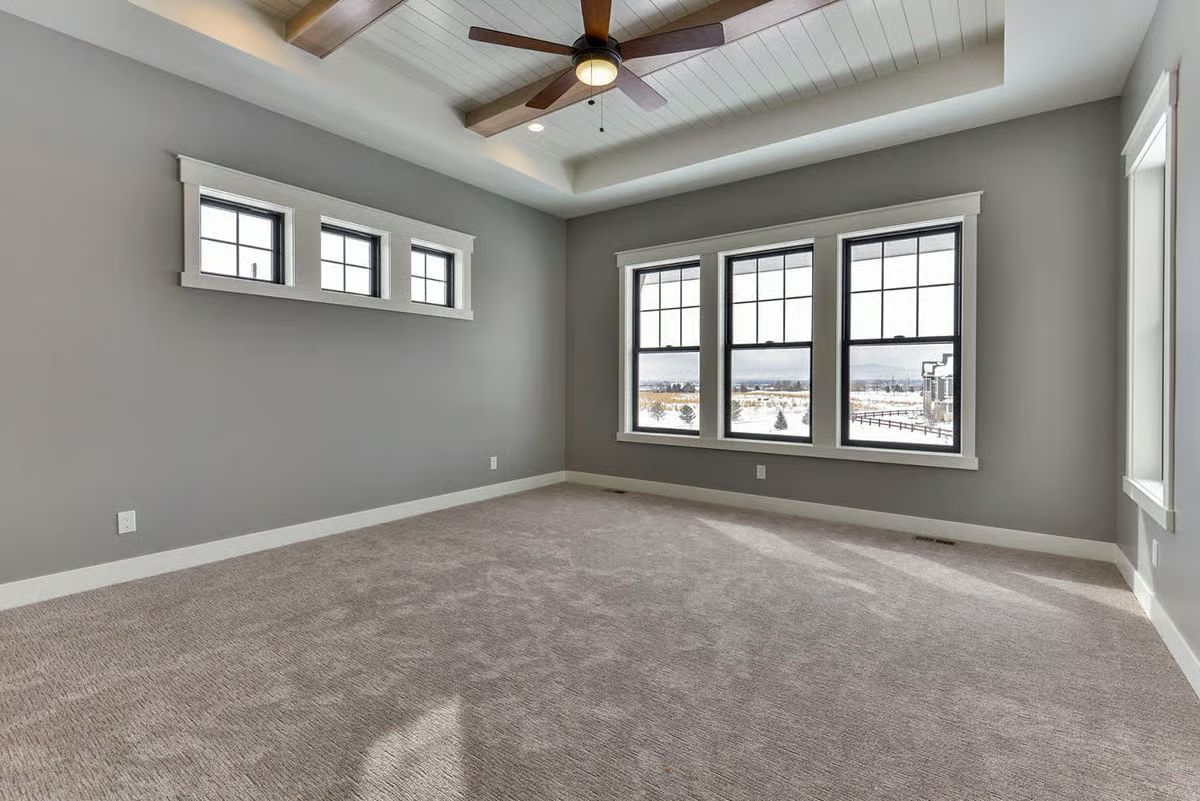 Tray Ceiling with Wood Inlay Does What Paint Alone Never Could