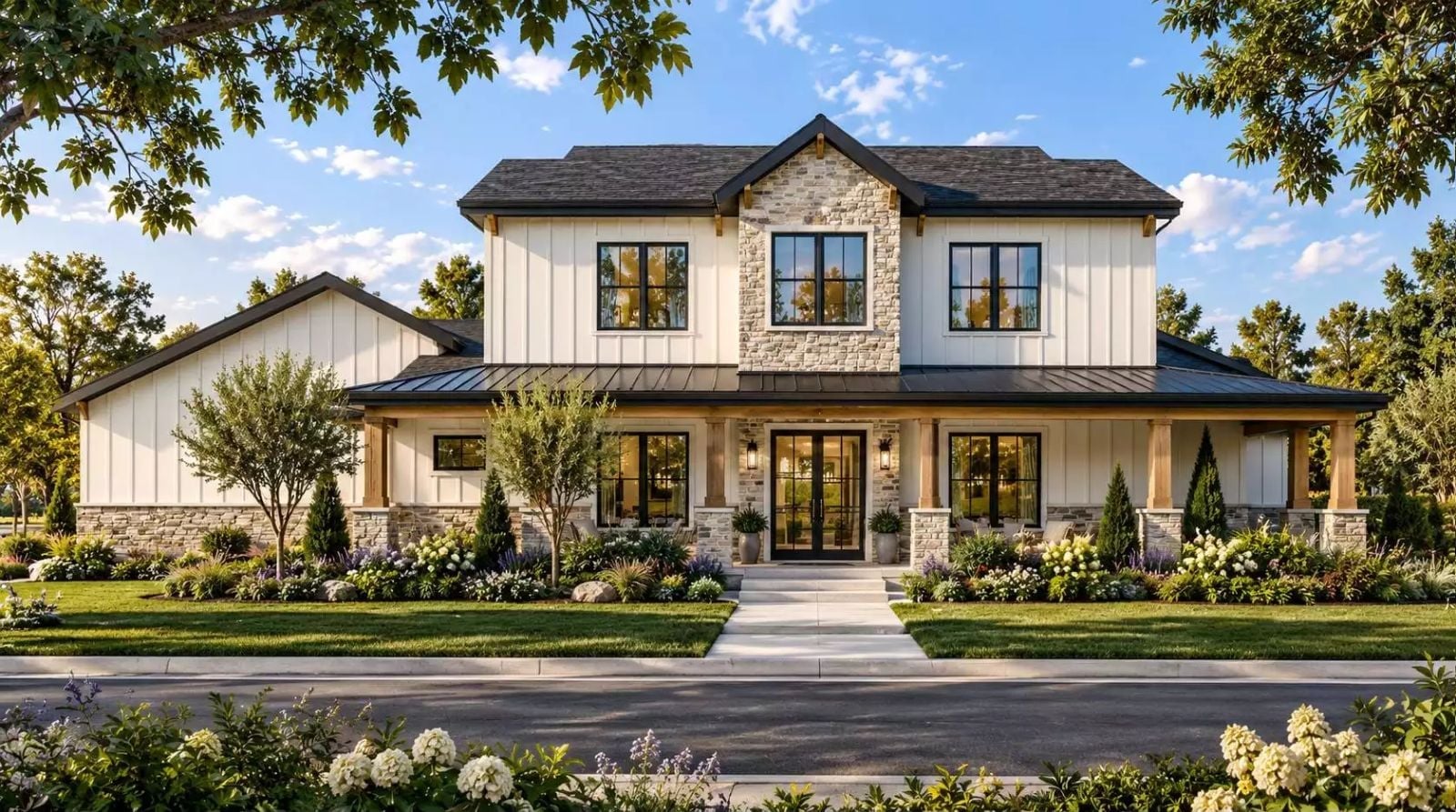 Broxburn Close 4-Bedroom Transitional with Safe Room Designed for Families Who Care What the Neighbors Think (Even If They Won't Admit It) (Floor Plan)