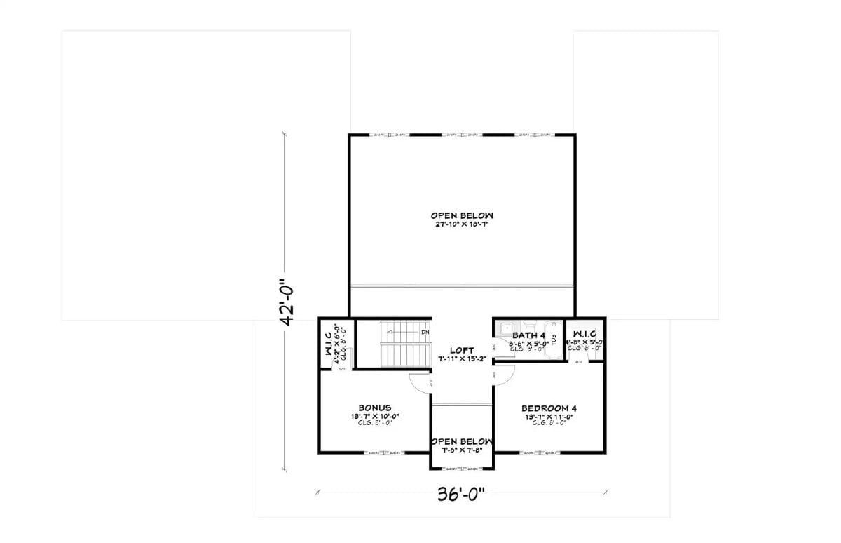 Floor Plan - Second Floor
