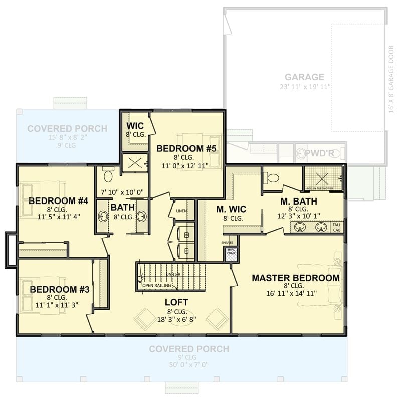 Floor Plan - Second Floor