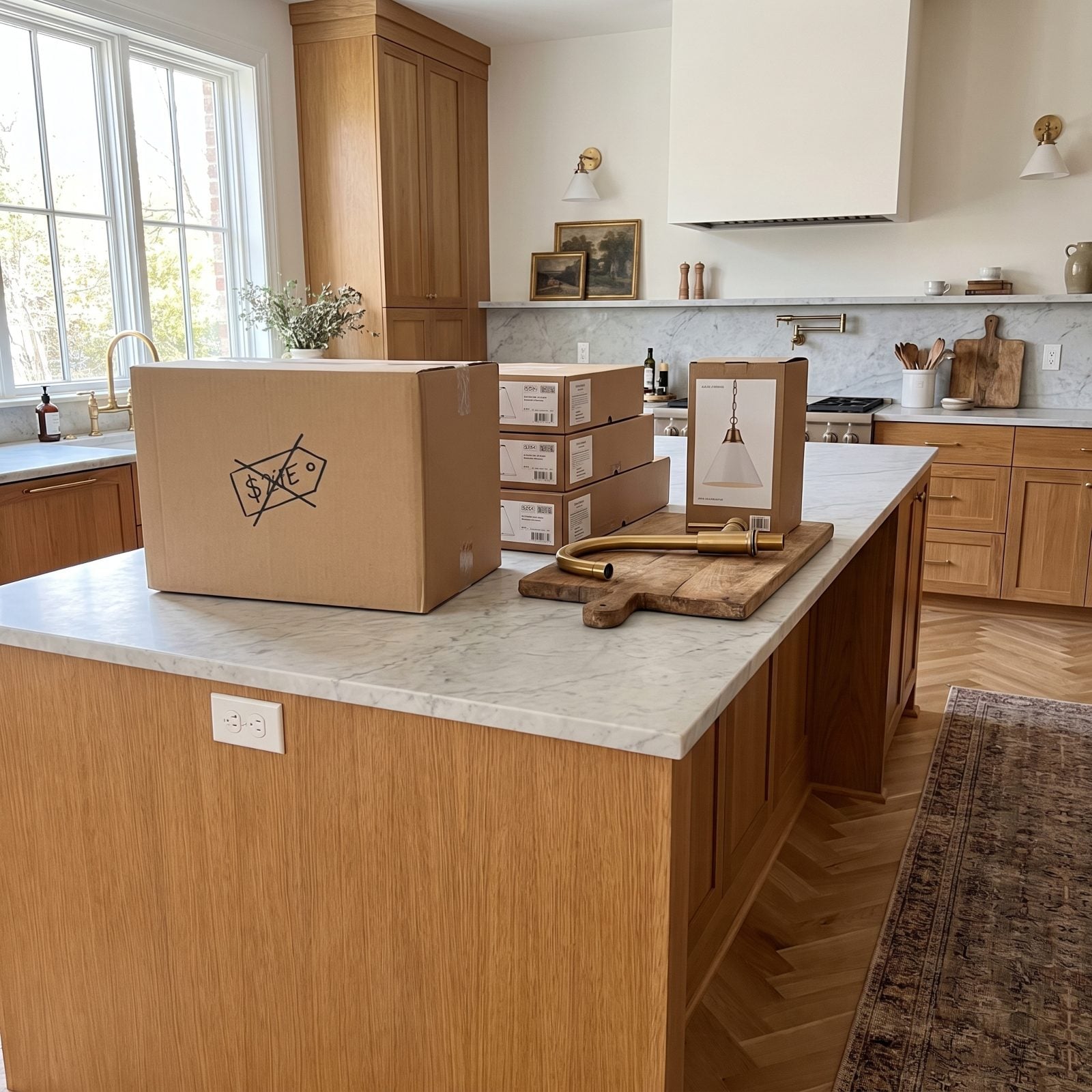 Buy the Appliances, Fixtures and Lighting Yourself