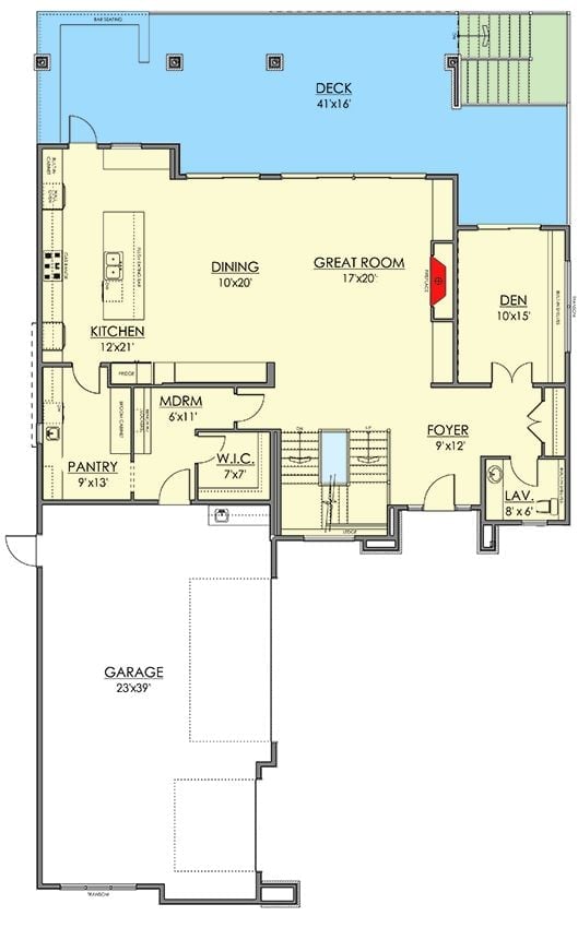 Floor Plan - Main Floor