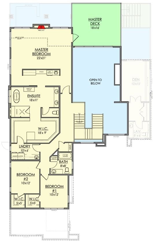 Floor Plan - Second Floor