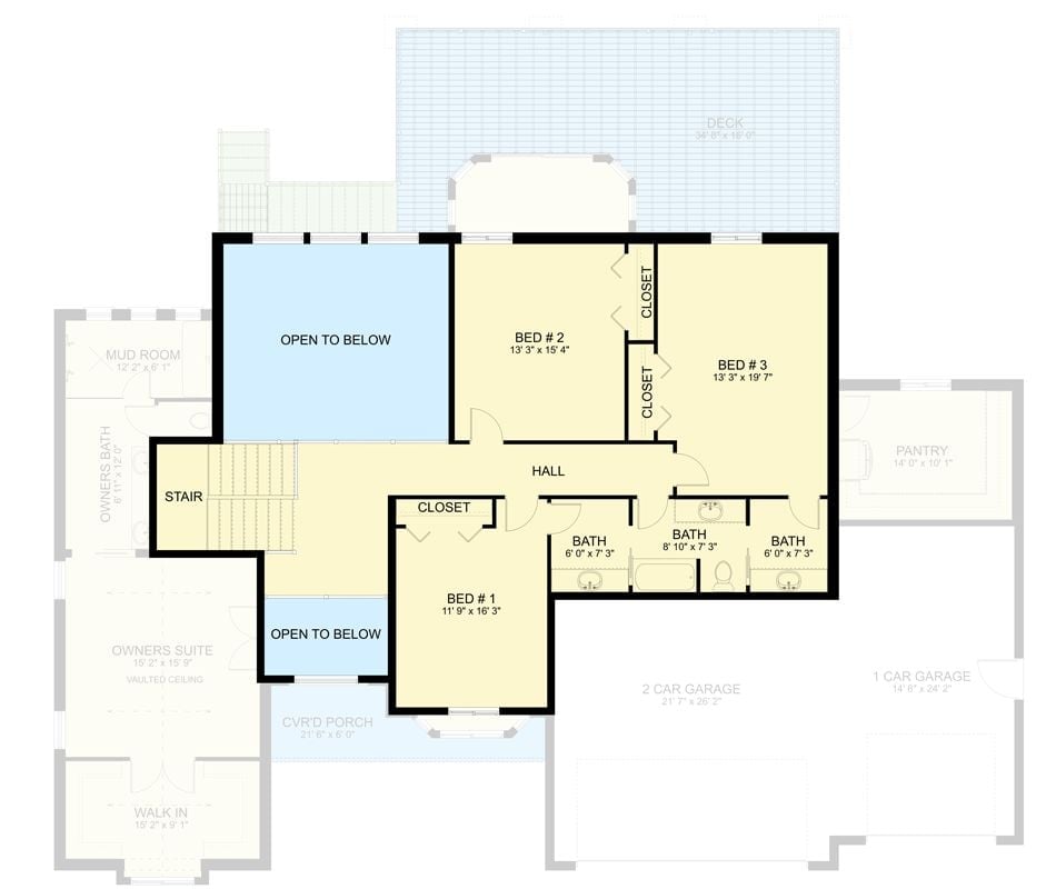 Floor Plan - Second Floor