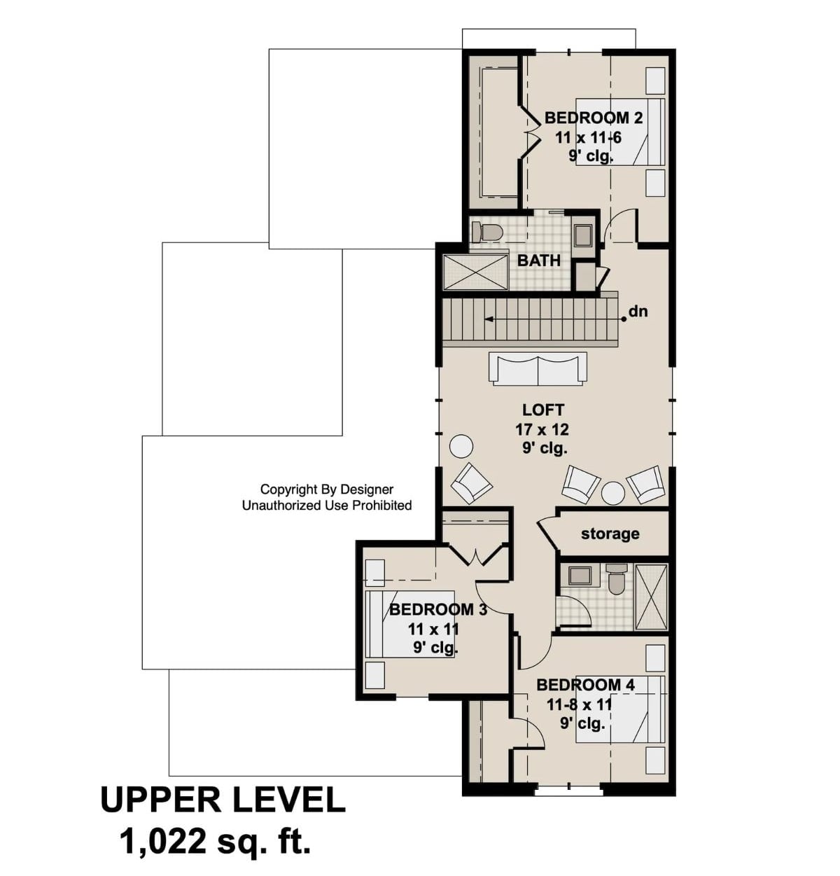 Floor Plan - Second Floor