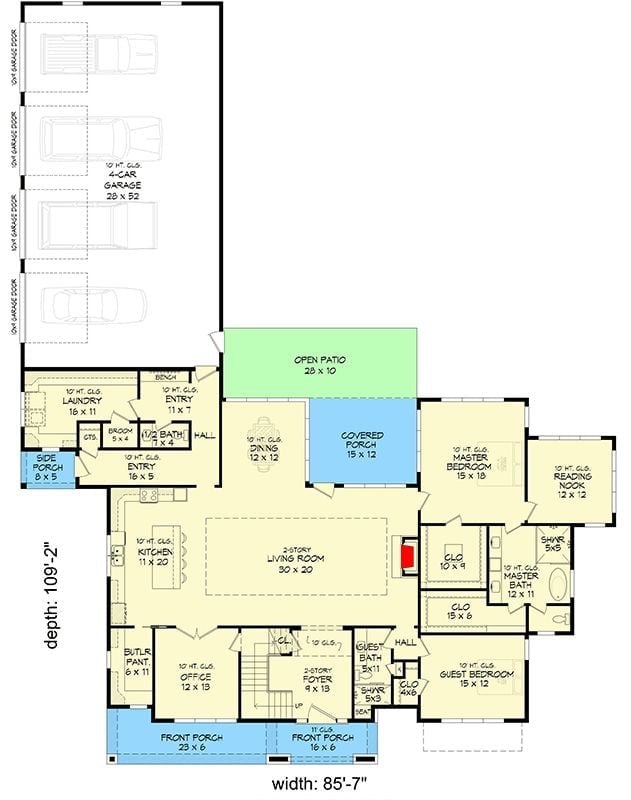 Floor Plan - Main Floor