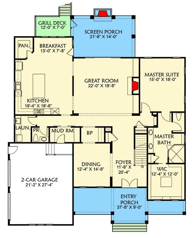 Floor Plan - Main Floor