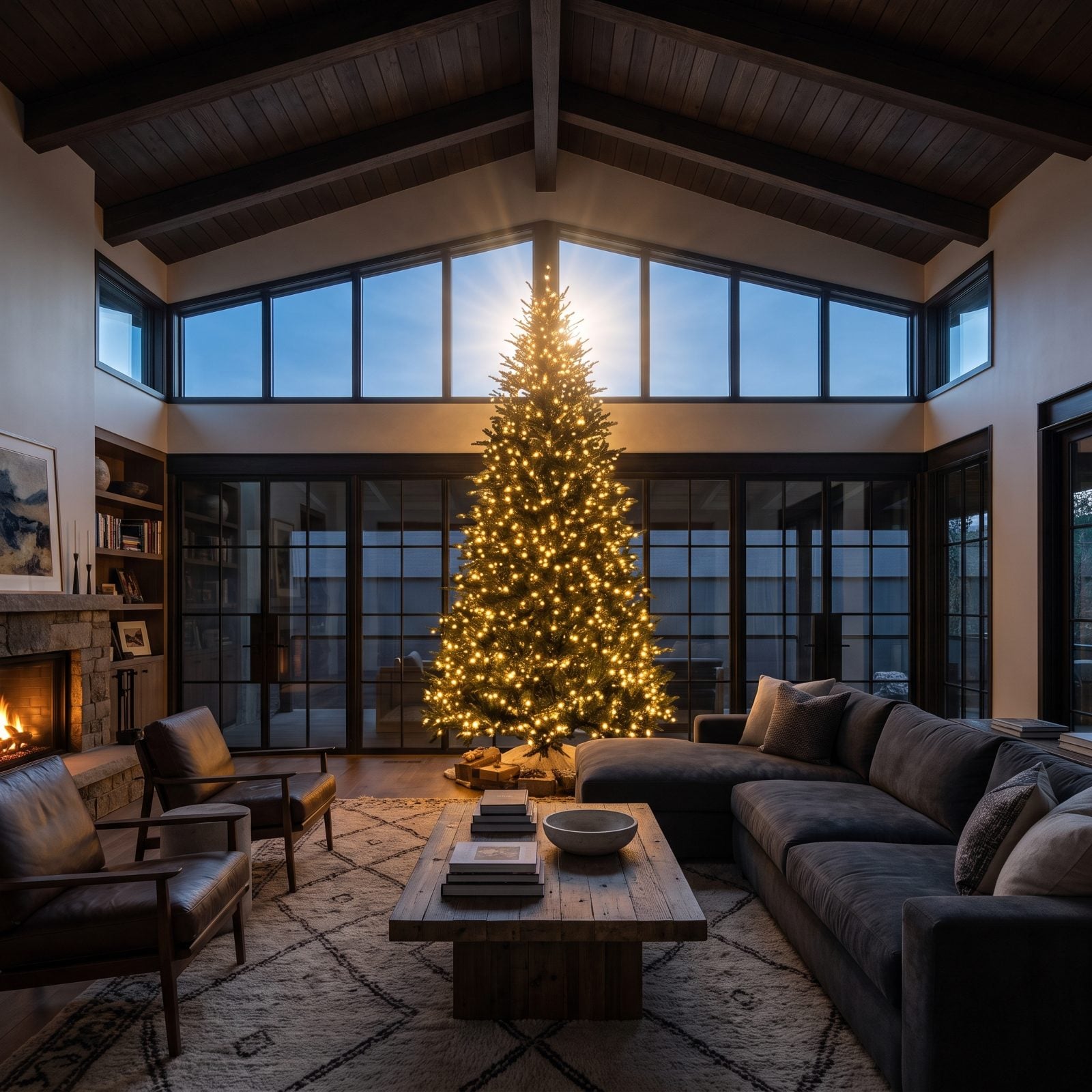 Centered Beneath a Clerestory Window