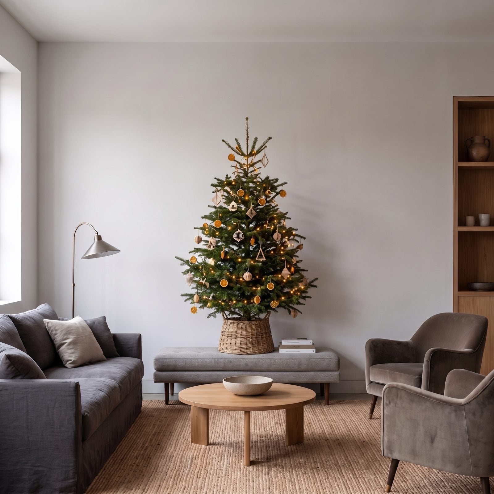Centered on a Blank Wall as Seasonal Art