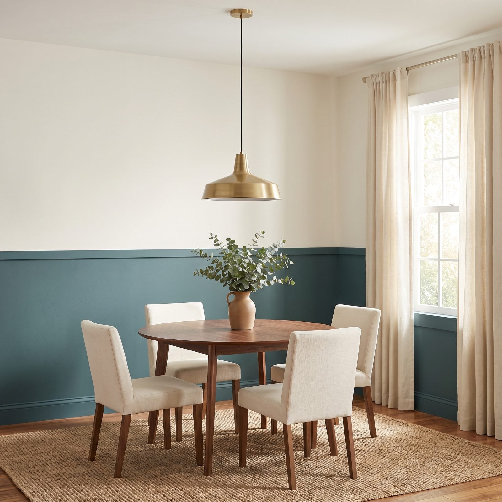 Chair Rails and Two-Tone Walls, Played Straight