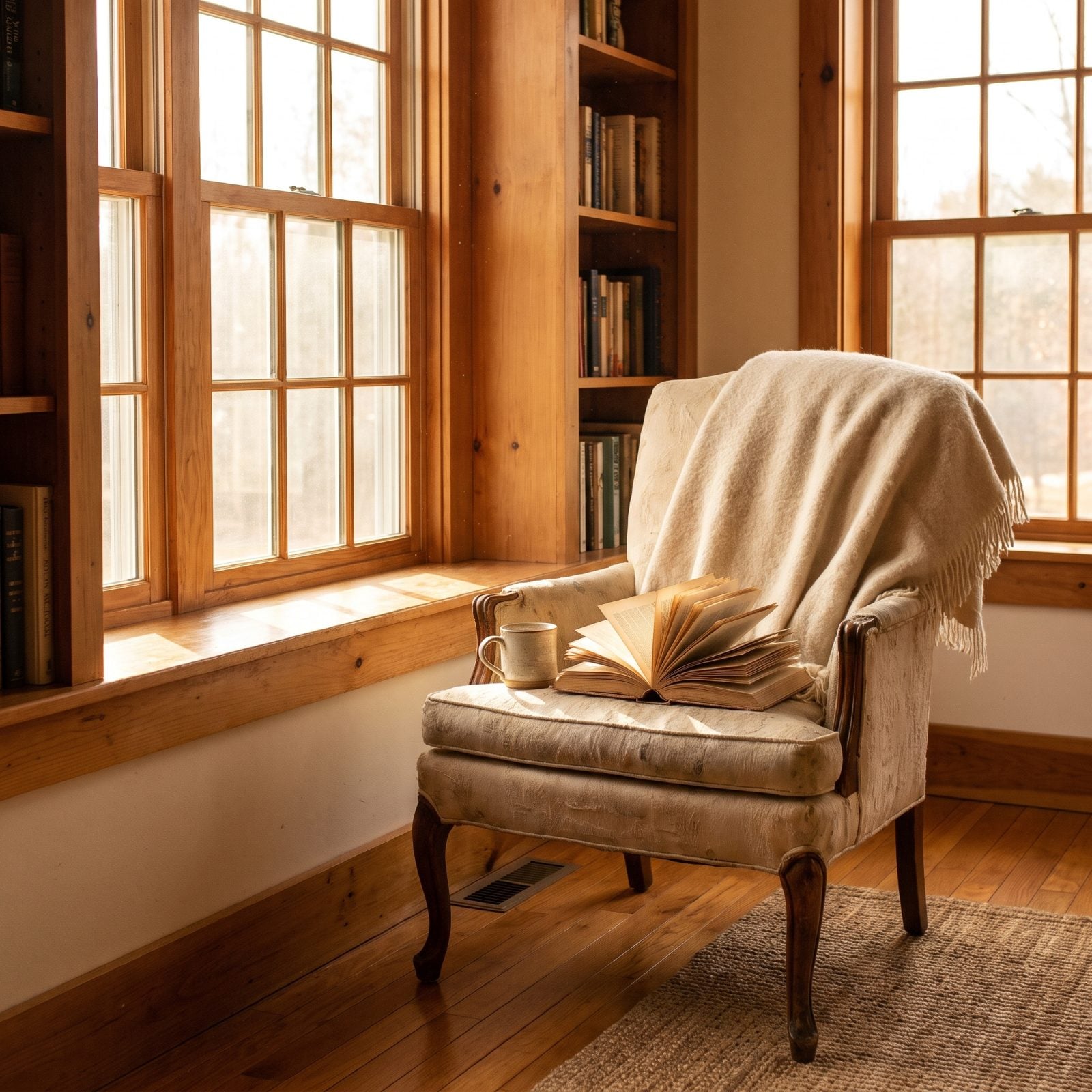 A Chair, a Window, a Book