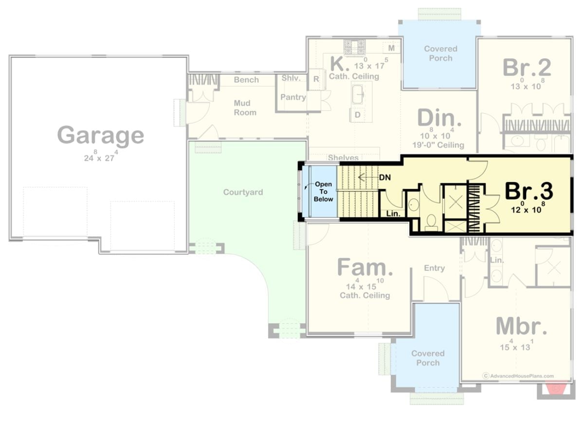 Floor Plan - Second Floor
