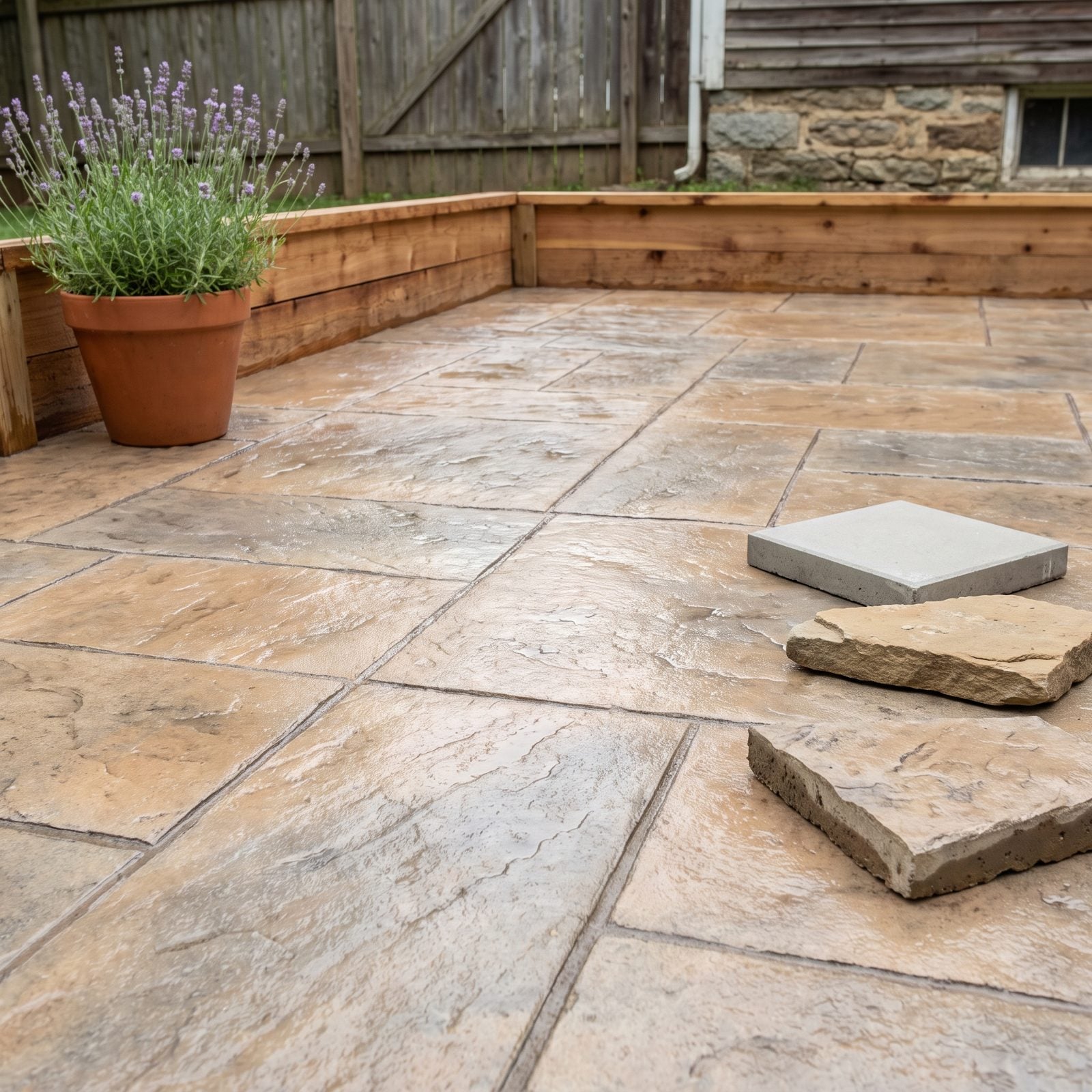 Choose Pavers or Stamped Concrete Over Natural Stone