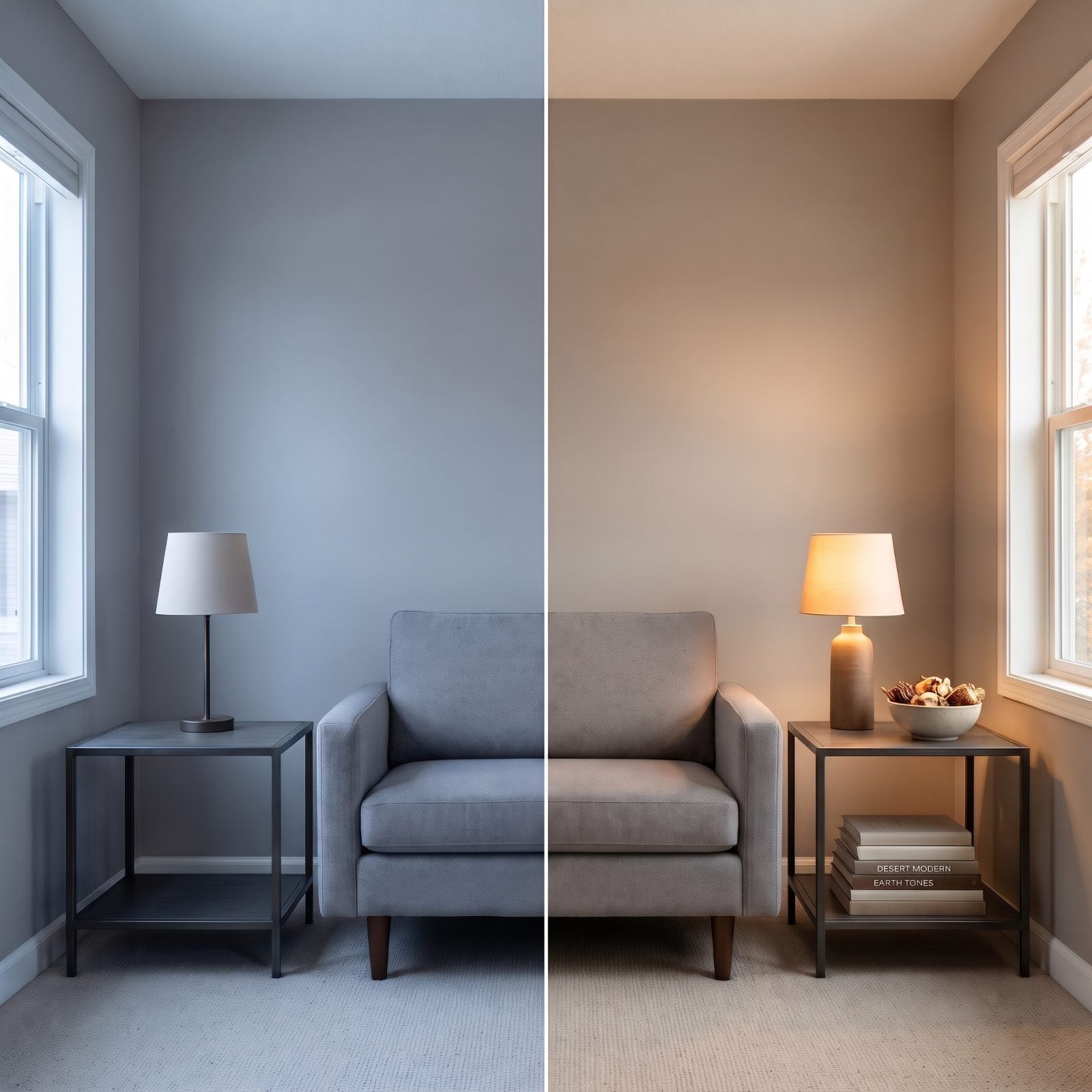 Choose Warm Paint Tones Over Cool Grays