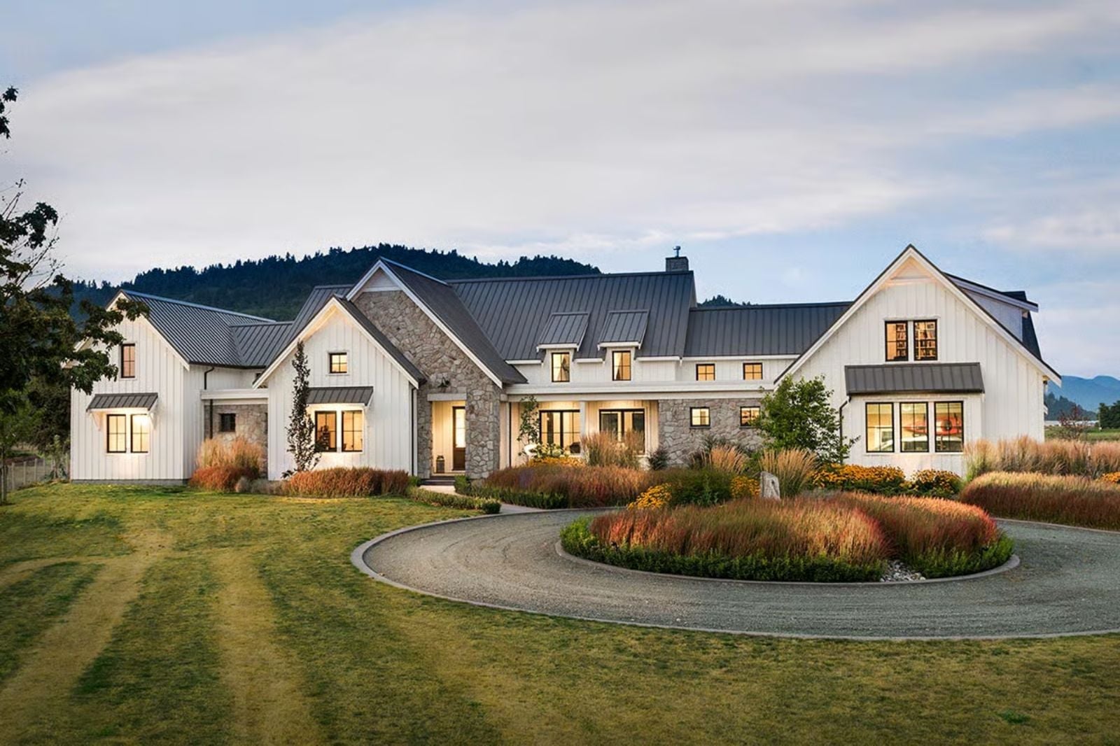 Circle Drive Manor 3-Bedroom Modern Farmhouse with Vaulted Great Room Designed for Self-Made Homeowners Finally Building What They Always Wanted (Floor Plan)