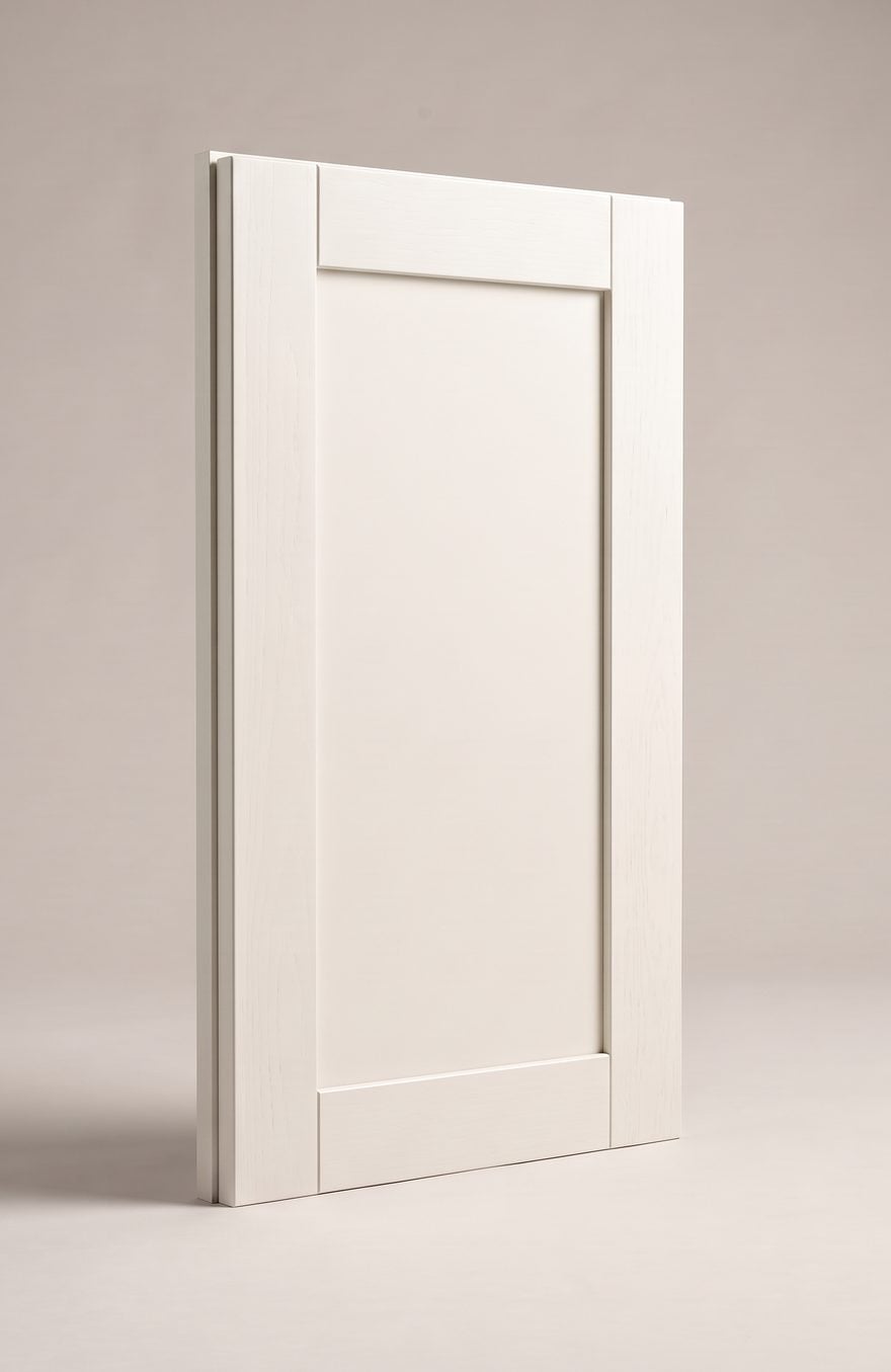 Classic Shaker kitchen cabinet door illustration