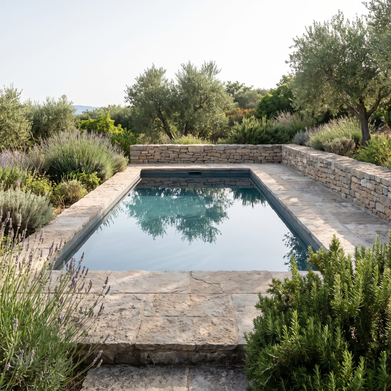 A Clean, Well-Integrated Swimming Pool