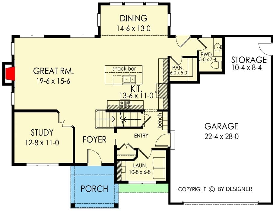 Floor Plan - Main Floor