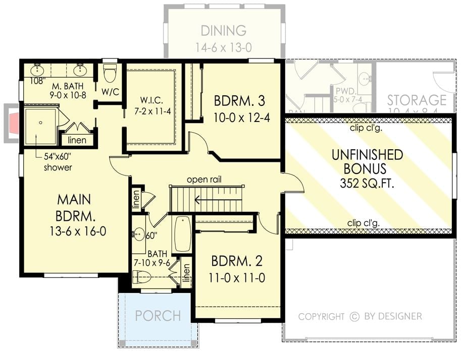 Floor Plan - Second Floor