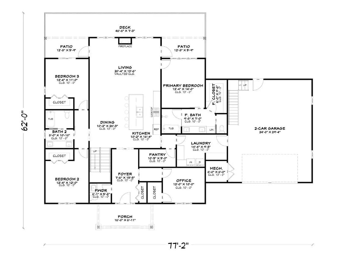 Floor Plan - Main Floor
