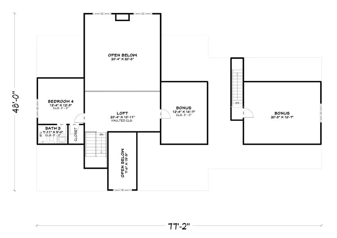 Floor Plan - Second Floor