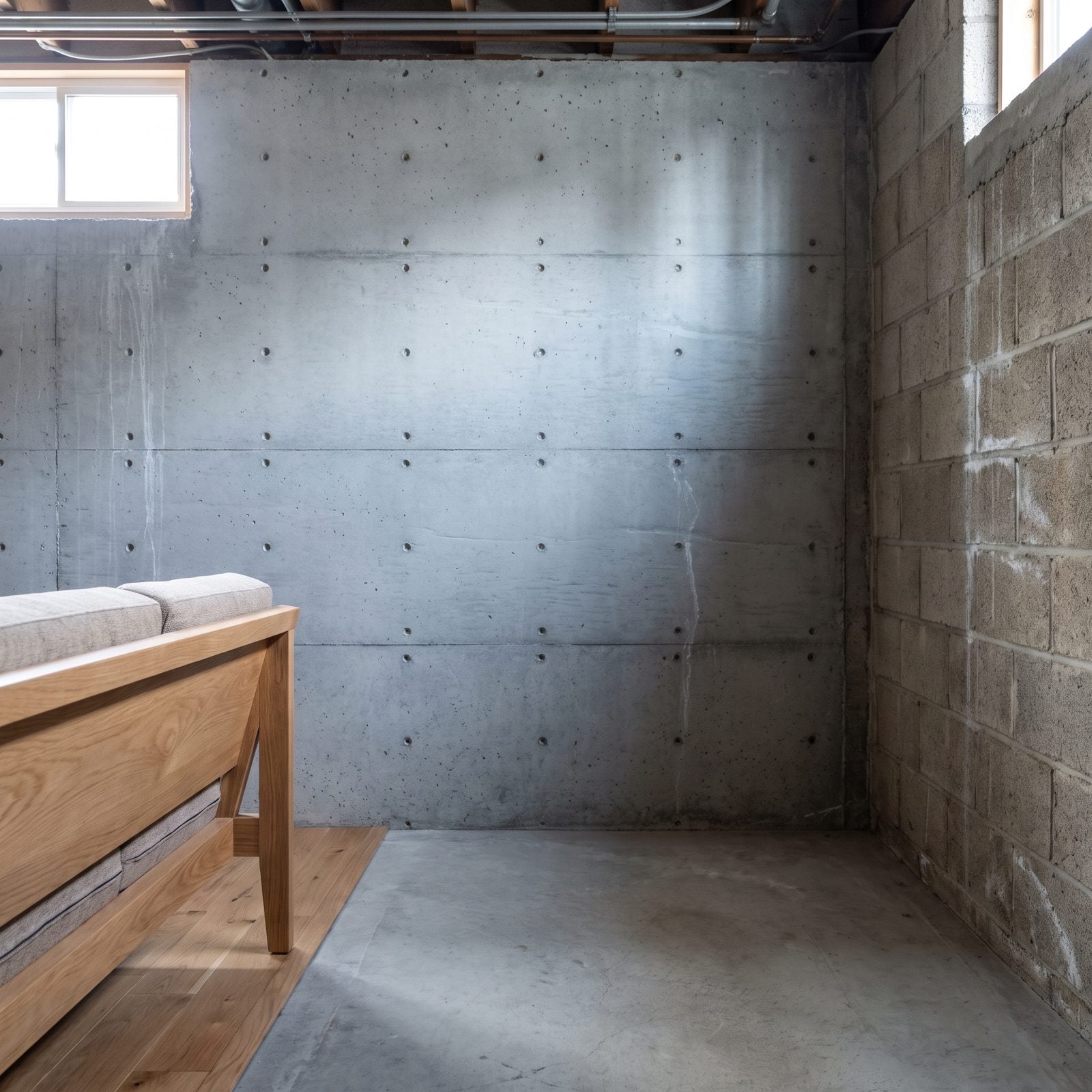 Concrete-Block Versus Poured-Concrete Foundation Walls