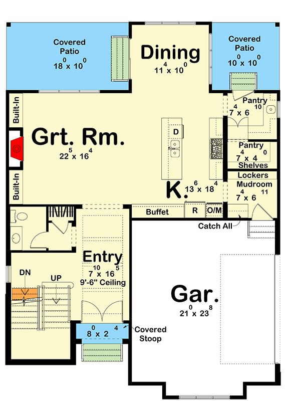 Floor Plan - Main Floor