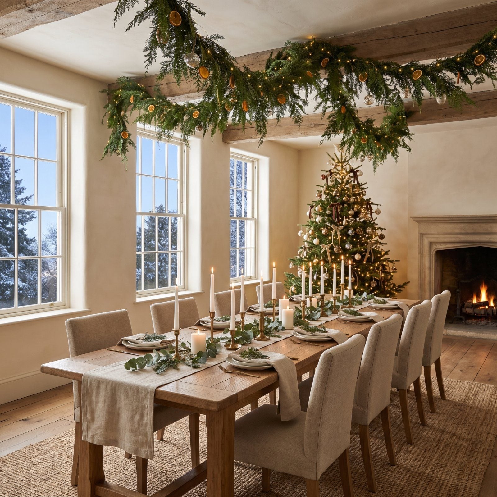 Could the Dining Room Be the Best Room in the House at Christmas? 39 Spaces That Stole the Show