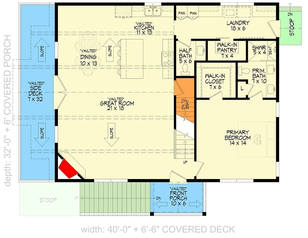 Floor Plan - Main Floor